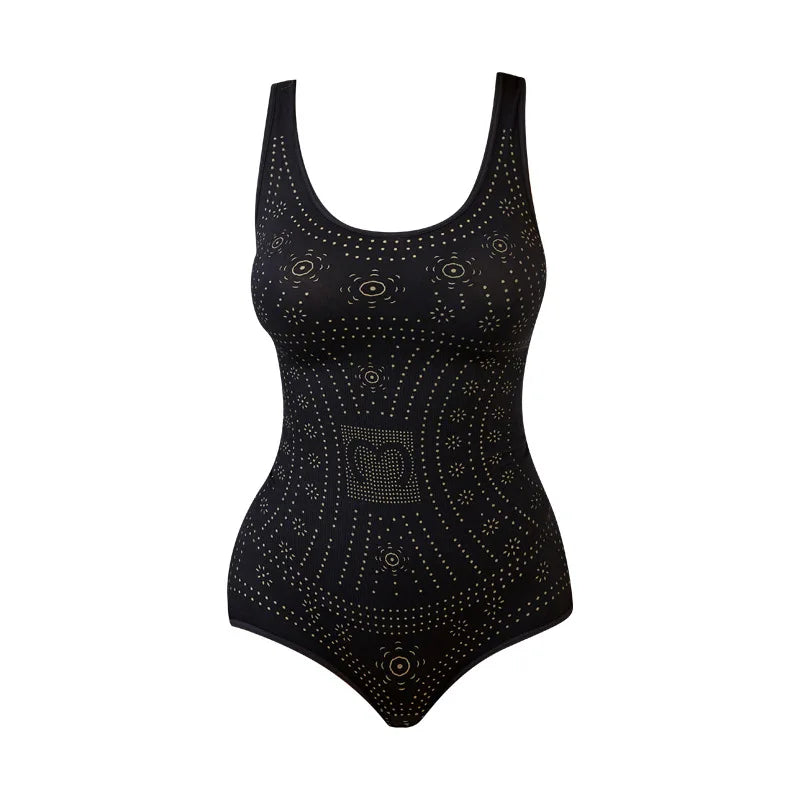 Women's Seamless Full Body Shaper – Plus Size Tank Bodysuit Tummy Control