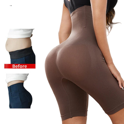 High Waist Tummy Control Shapewear Shorts – Butt Lifter Body Shaper Panties (XS–6XL)