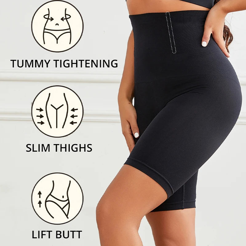 Women's High Waist Tummy Control Shapewear Shorts