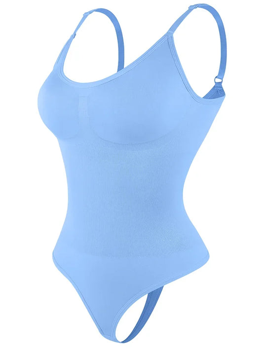 Tummy-Control Thong Bodysuit