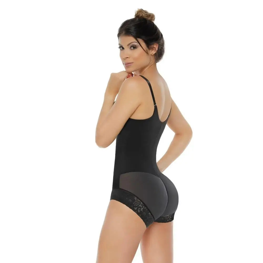 Women's Open Bust Shapewear Bodysuit – Medium Control Thong for Waist Shaping