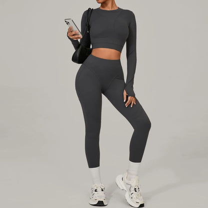Seamless Yoga High Waist Sports Suit XP160