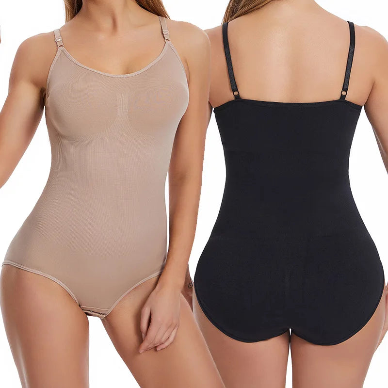 Women's Thong Bodysuit Shapewear – Tummy Control Full Body Slimmer