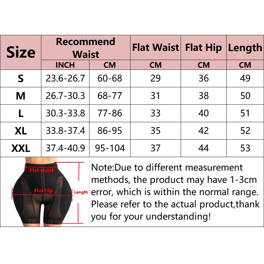 Women's High-Waist Butt Lifter Shapewear Shorts