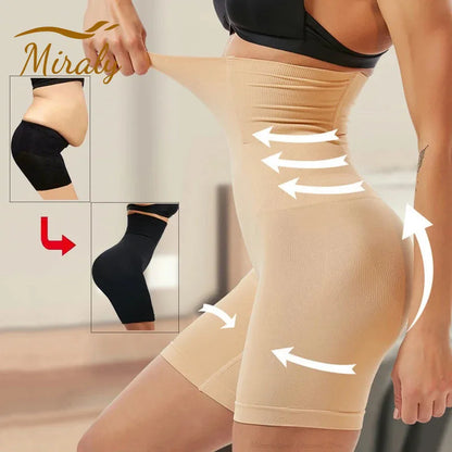 High Waist Shapewear Shorts for Women – Tummy Control, Butt Lifter & Thigh Slimmer Panties