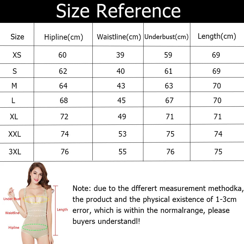 Women's Full Body Shaper Bodysuit – Firm Control Waist Trainer