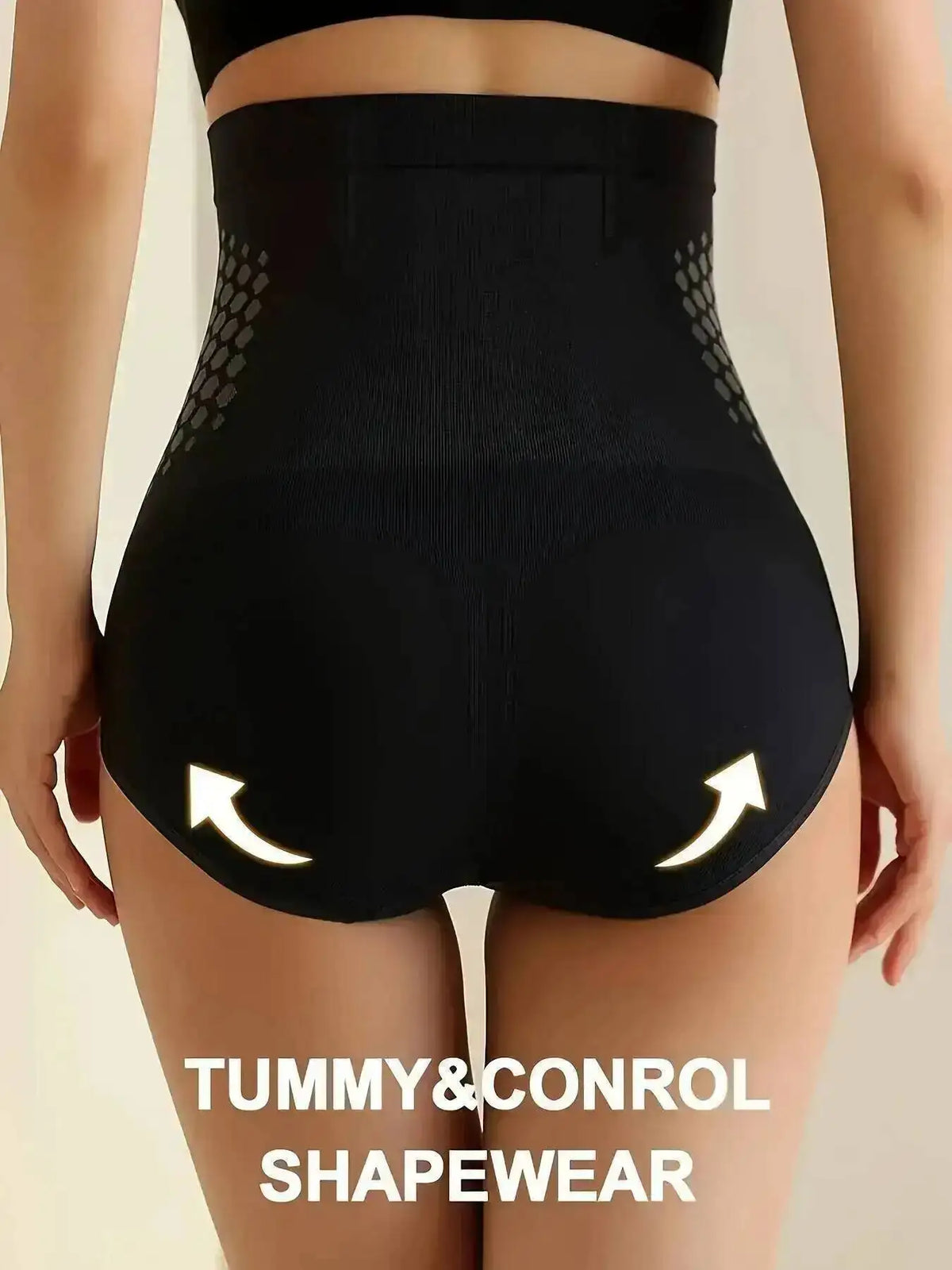 High-Waisted Tummy Control Butt-Lifting Shaping Shorts