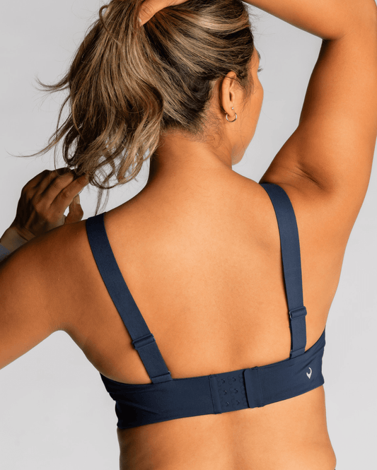 Off The Hook Bra â€“ Night Swim Navy