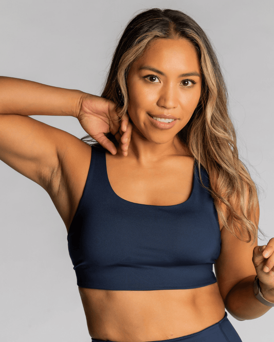 Off The Hook Bra â€“ Night Swim Navy