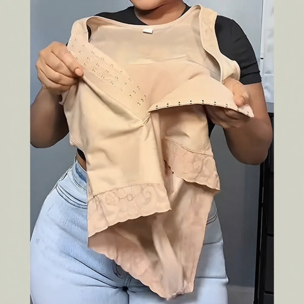 Fajas Colombianas Full Body Shaper – Medium Compression Postpartum Stage 2 Bodysuit