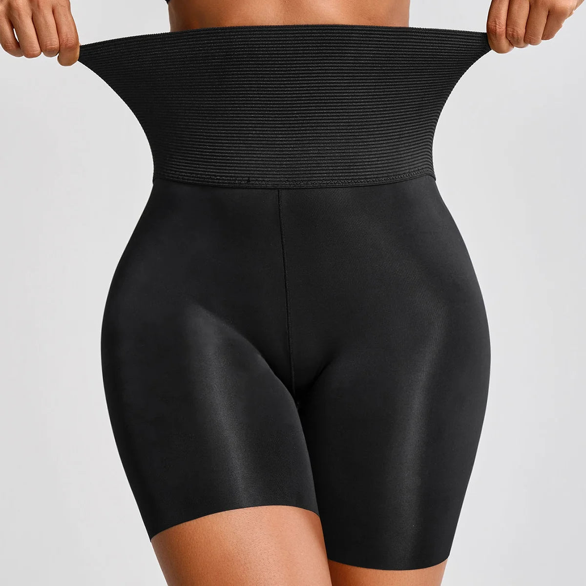 High-Waisted Tummy Control Shapewear Shorts