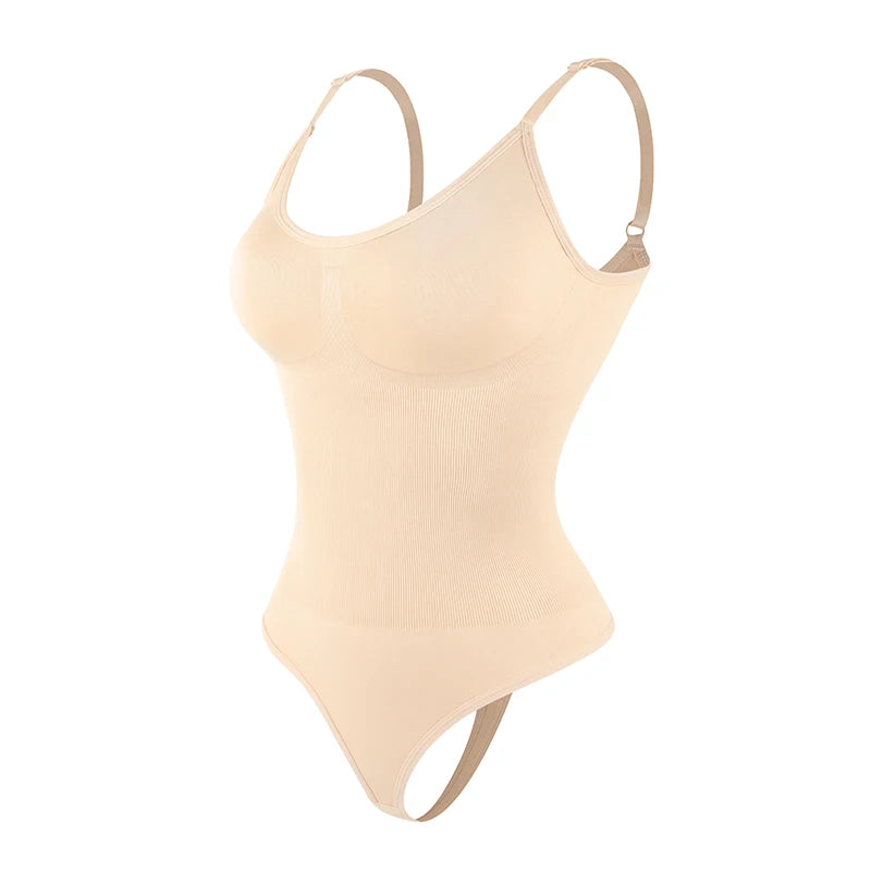 Women's Full Body Shaper – Firm Control Thong with Tummy Control