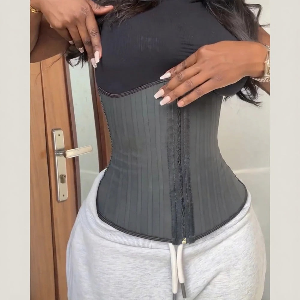 Colombian High Compression Waist Trainer for Women – Hourglass Body Shaper Corset