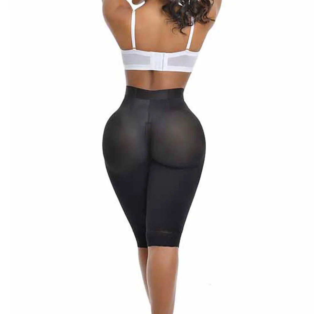 Women’s Firm Control Shaping Shorts – Mid-Length Tummy Control & Hip Lift Panties