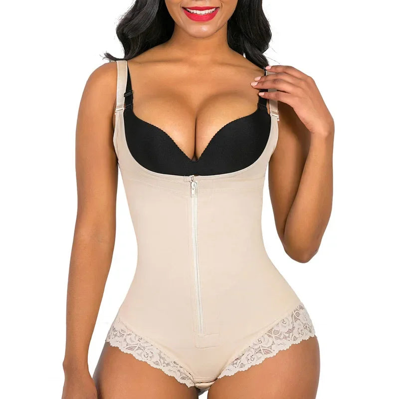 Colombian Shapewear Bodysuit – Tummy Control Girdle & Waist Trainer for Women