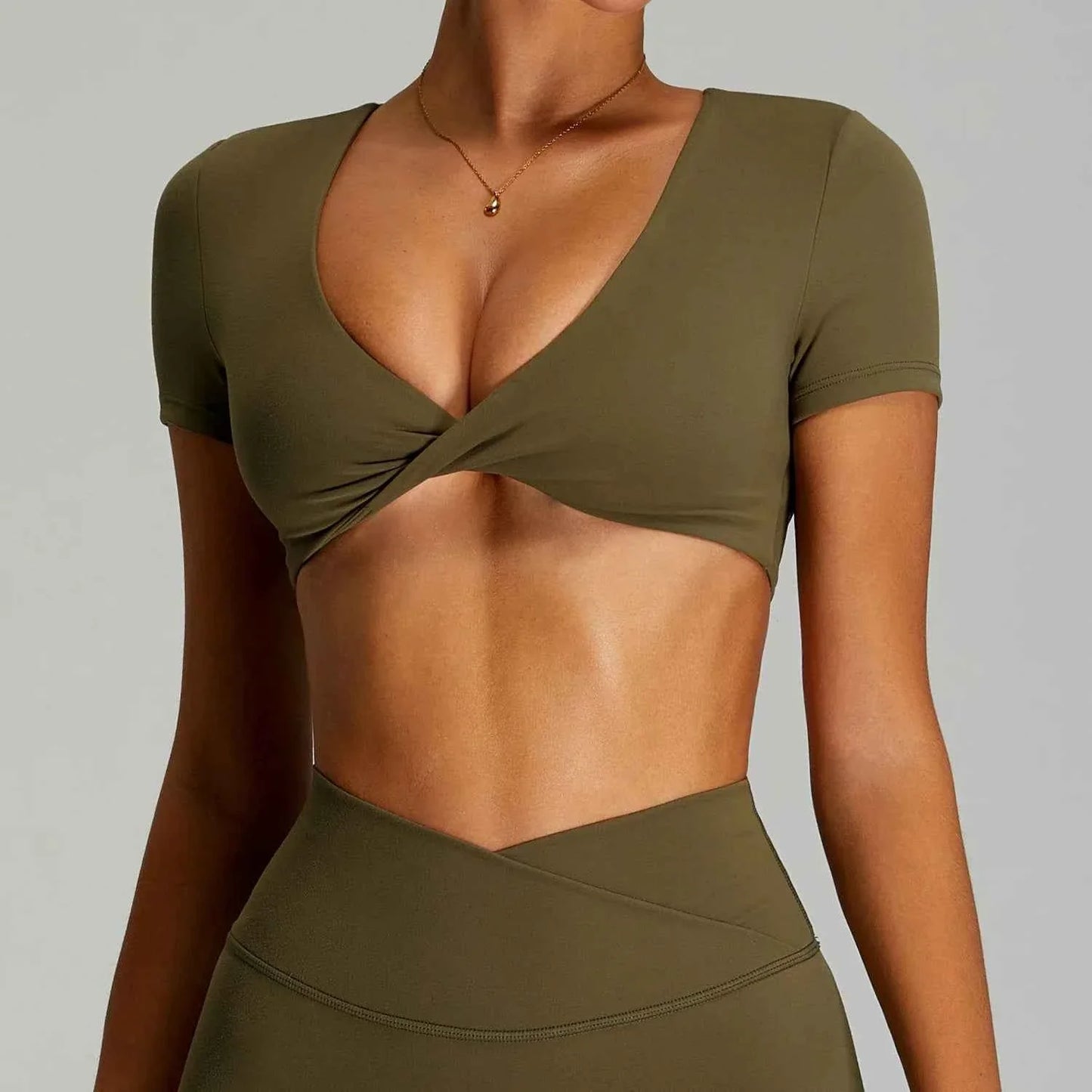 Sexy Backless Yoga Crop Top for Women
