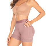 Seamless Hip Lifting Shapewear Shorts – Light Tummy Control Panties for Post-Surgery