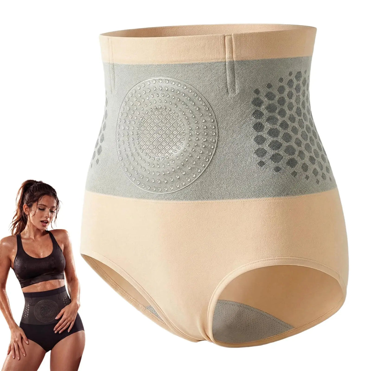 High-Waisted Tummy Control Butt-Lifting Shaping Shorts