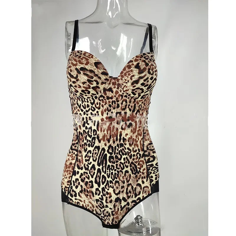 Women's Corset Bodysuit Shapewear – Slimming Underwire Lingerie