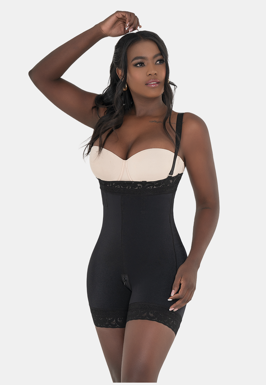 High-Waist Sculpt Lift Shorts with Removable Straps – 201344