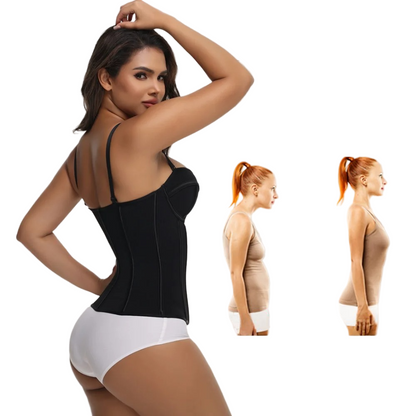 Women's Firm Control Waist Cincher Shapewear – Wire-Free Broadcloth Body Shaper