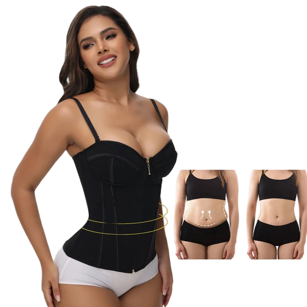 Women's Firm Control Waist Cincher Shapewear – Wire-Free Broadcloth Body Shaper