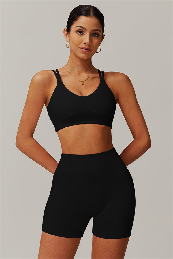 The Nova Pulse Sports Bra Shorts 2-Piece Set