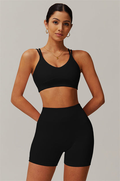 The Nova Pulse Sports Bra Shorts 2-Piece Set