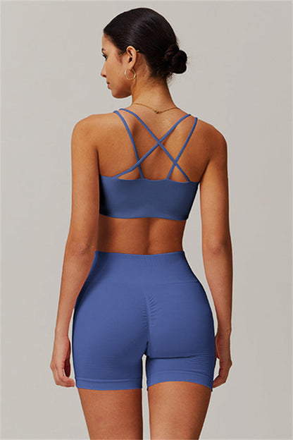 The Nova Pulse Sports Bra Shorts 2-Piece Set
