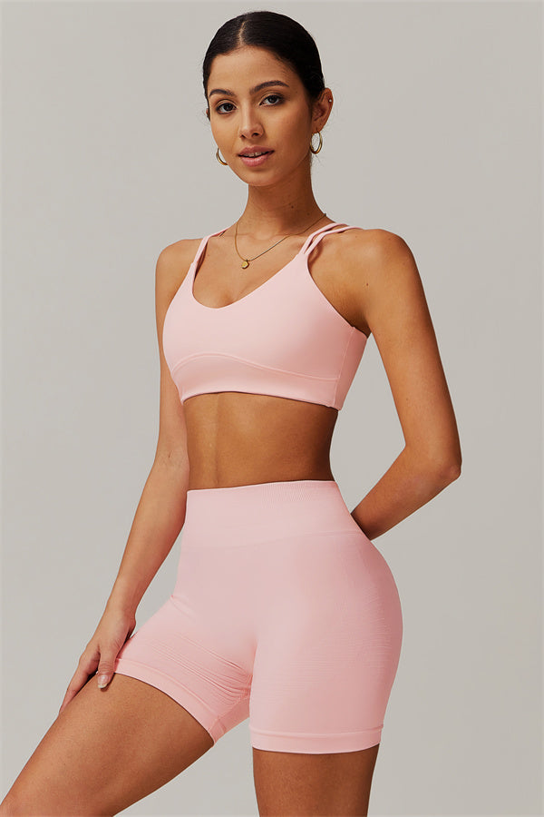 The Nova Pulse Sports Bra Shorts 2-Piece Set