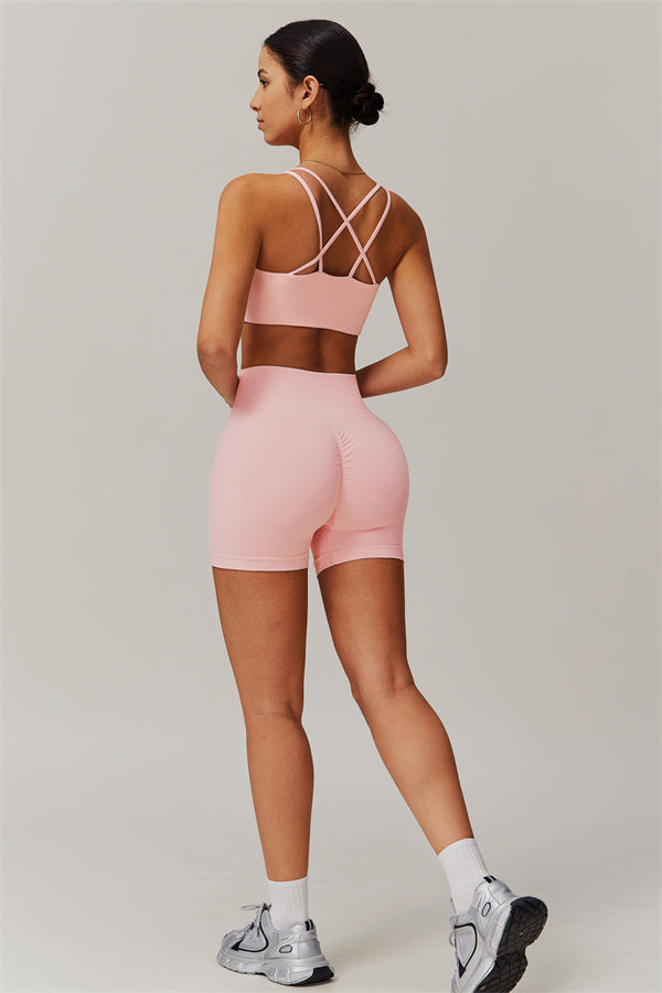 The Nova Pulse Sports Bra Shorts 2-Piece Set