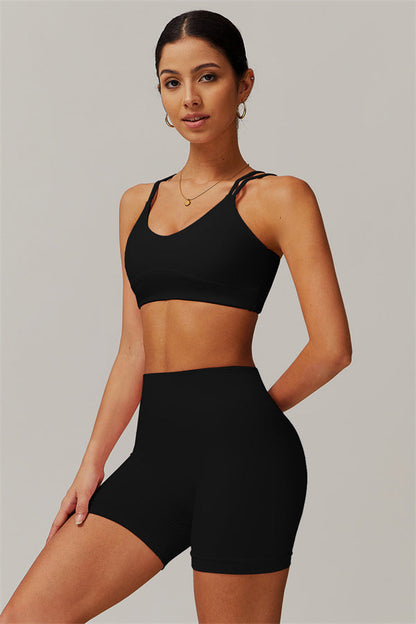 The Nova Pulse Sports Bra Shorts 2-Piece Set