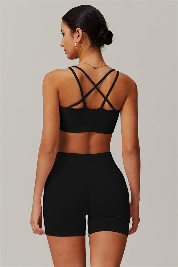 The Nova Pulse Sports Bra Shorts 2-Piece Set
