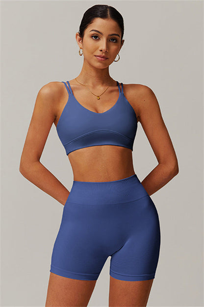 The Nova Pulse Sports Bra Shorts 2-Piece Set