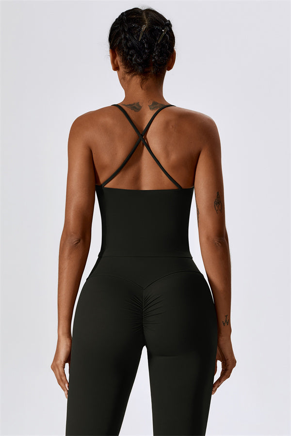 The Lily Belle Sports Bra Flared Leggings 2-Piece Set