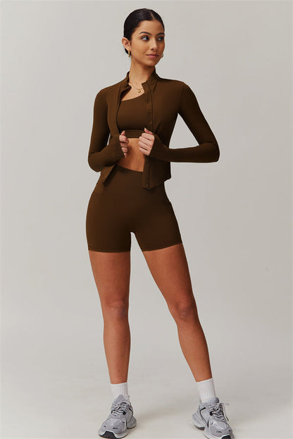 The Blissful Jacket Shorts 2-Piece Set
