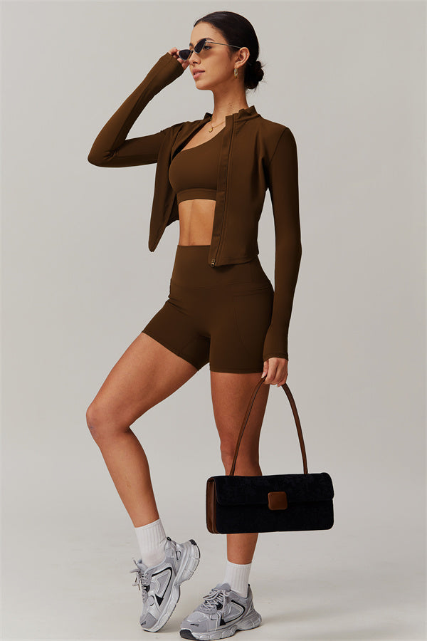 The Blissful Jacket Shorts 2-Piece Set