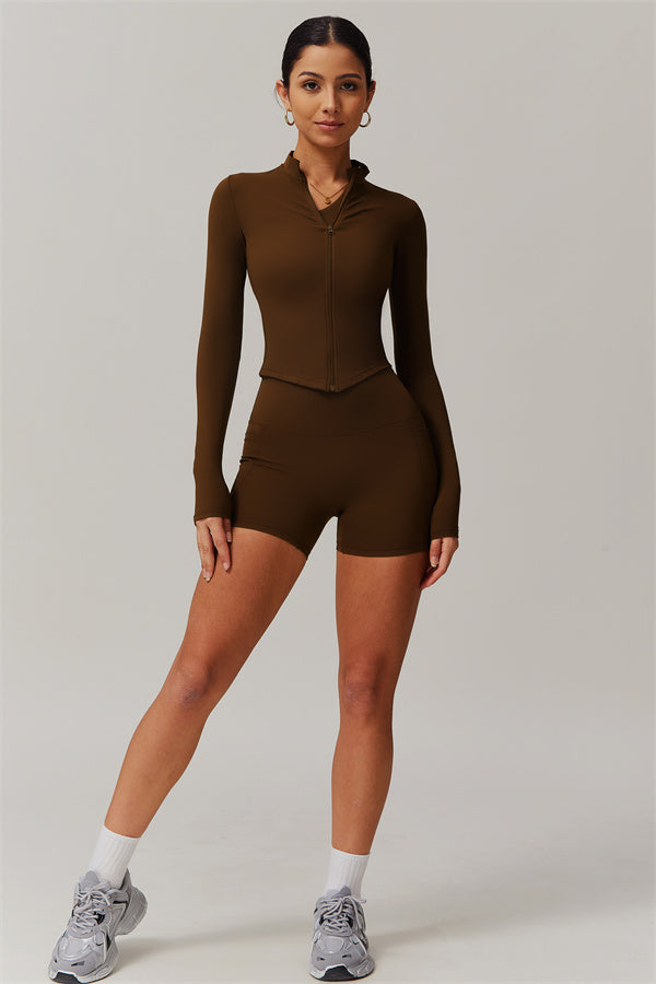 The Blissful Jacket Shorts 2-Piece Set