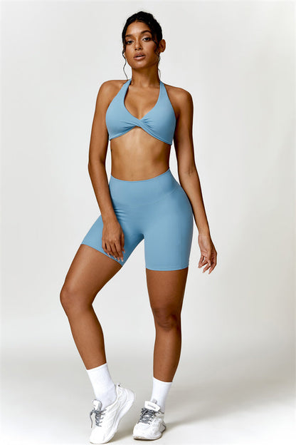 Evie Eden Sports Bra Shorts 2-Piece Set