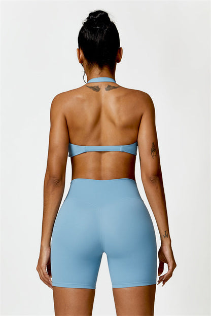 Evie Eden Sports Bra Shorts 2-Piece Set