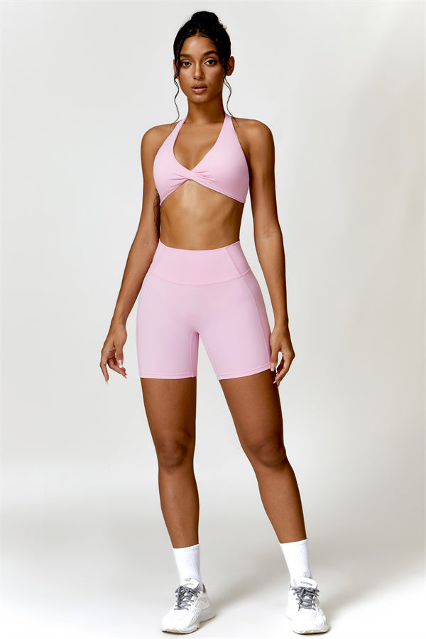 Evie Eden Sports Bra Shorts 2-Piece Set