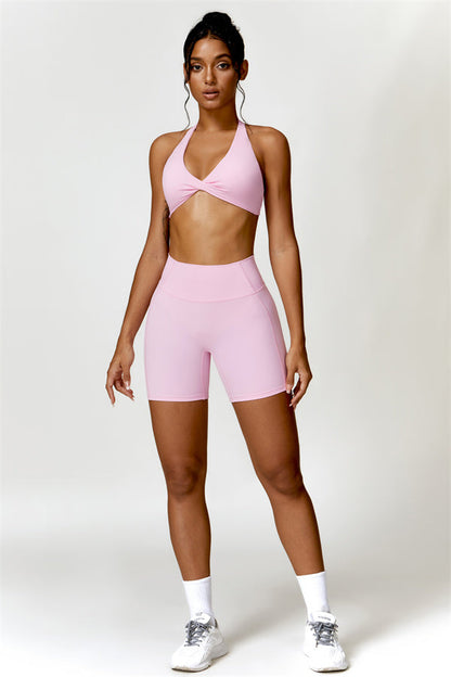 Evie Eden Sports Bra Shorts 2-Piece Set