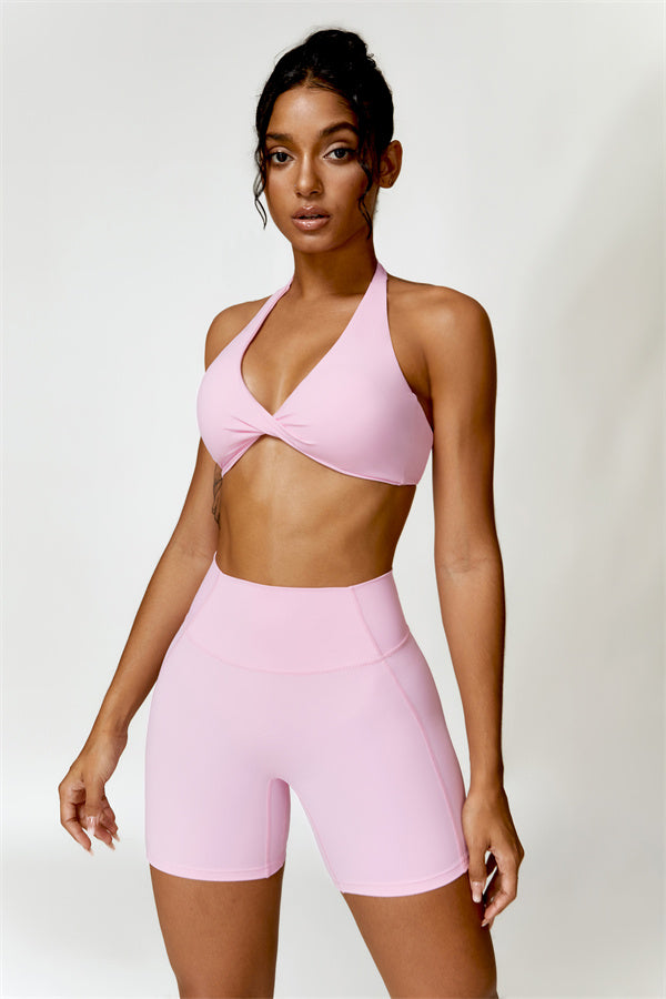 Evie Eden Sports Bra Shorts 2-Piece Set