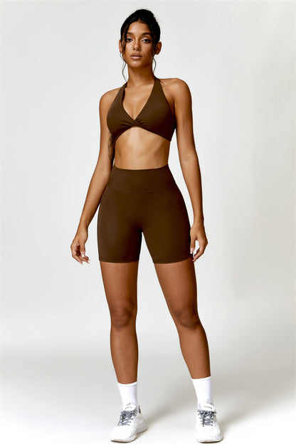 Evie Eden Sports Bra Shorts 2-Piece Set
