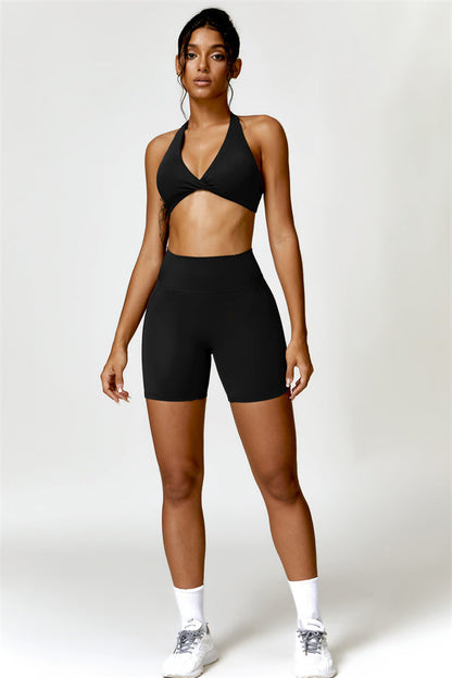 Evie Eden Sports Bra Shorts 2-Piece Set