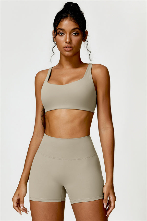 Olivia Sports Bra Shorts 2-Piece Set