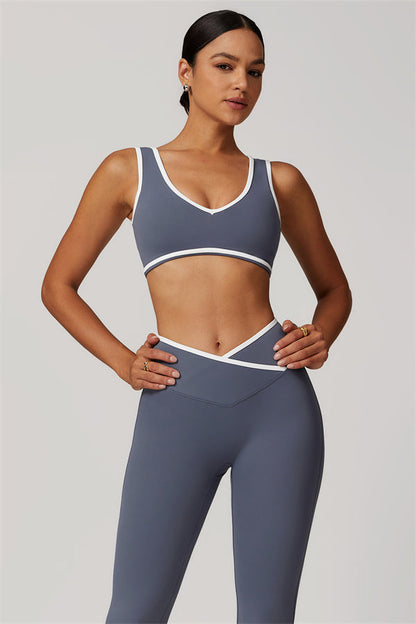 The Stamina Sports Bra Flared Leggings 2-Piece Set