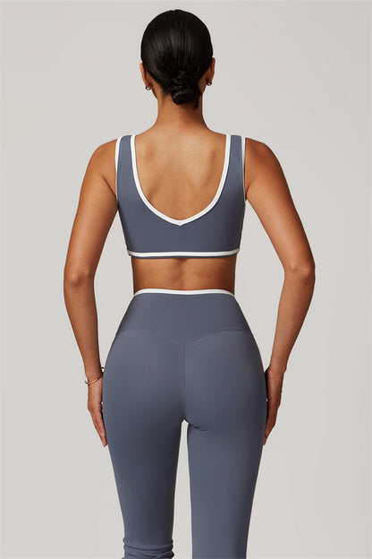 The Stamina Sports Bra Flared Leggings 2-Piece Set