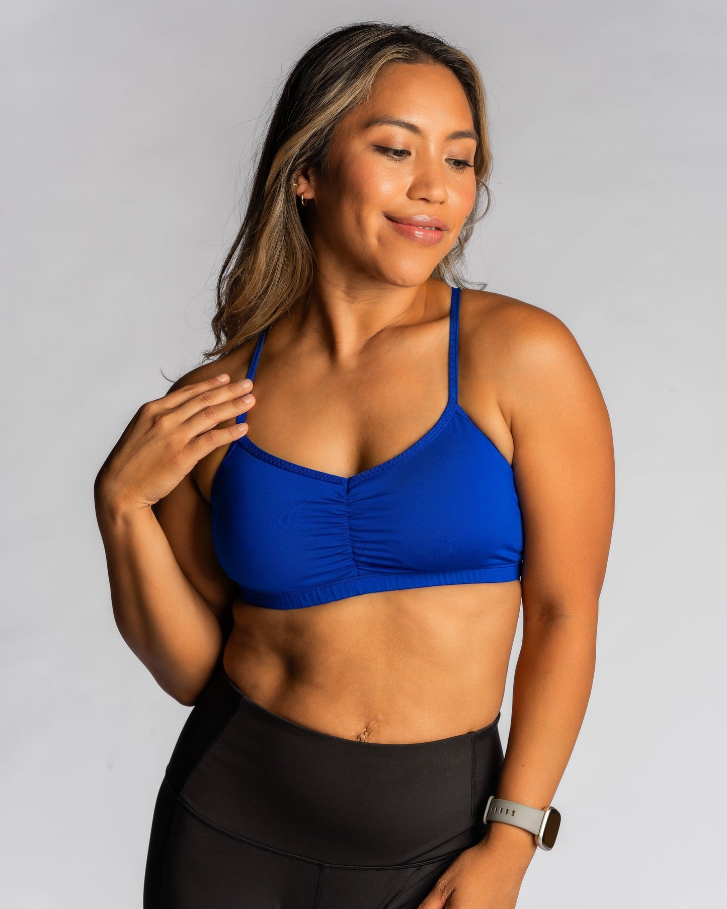 Adjustable Bra – Sapphire Blue