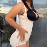 Stage 2 Full Body Shaper for Women – Tummy Control Open Bust Thong Shapewear